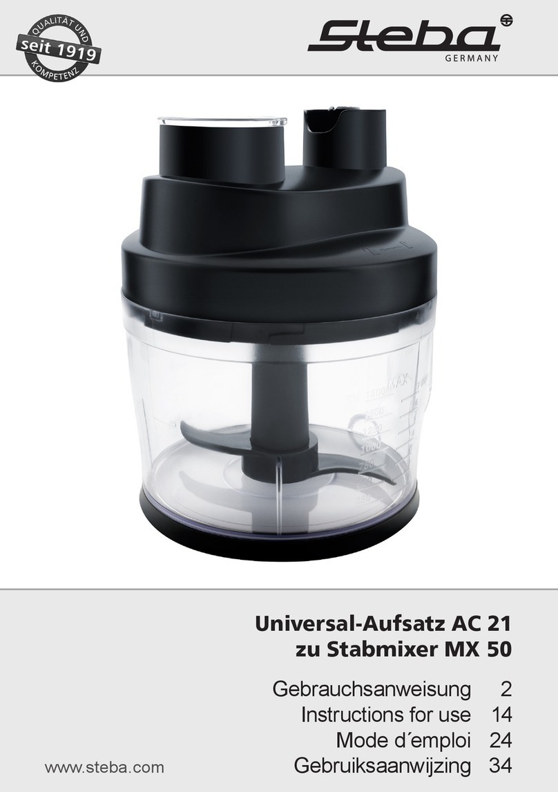 Steba AC 21 User manual