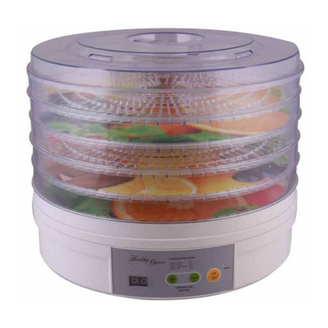 Lenoxx Healthy Choice FD1211D User manual