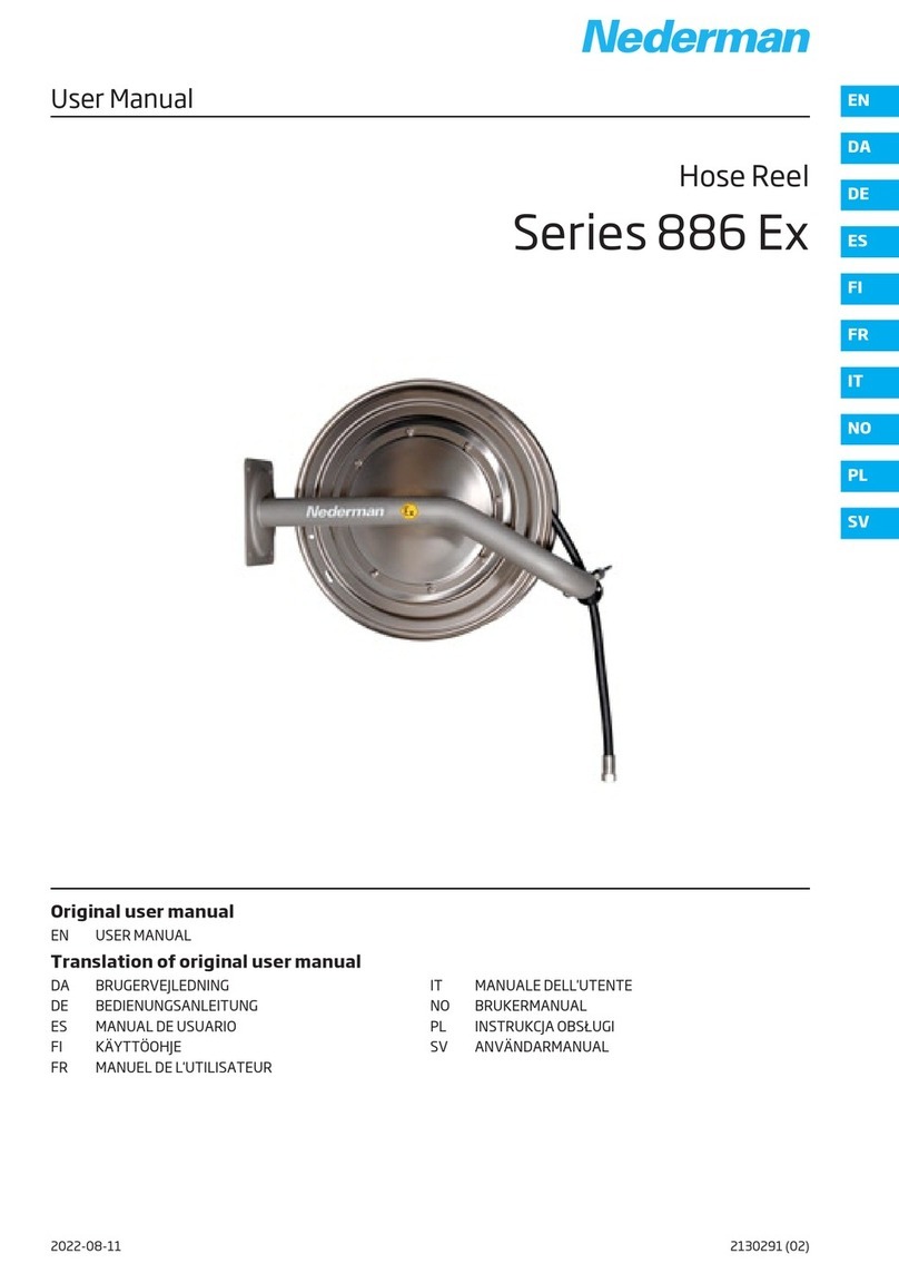 Nederman 886 Ex Series User manual