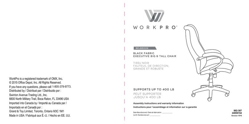 WorkPro BELBROOK User manual