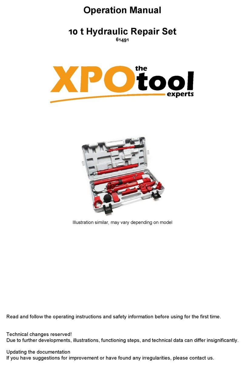 XPOtool 61491 User manual