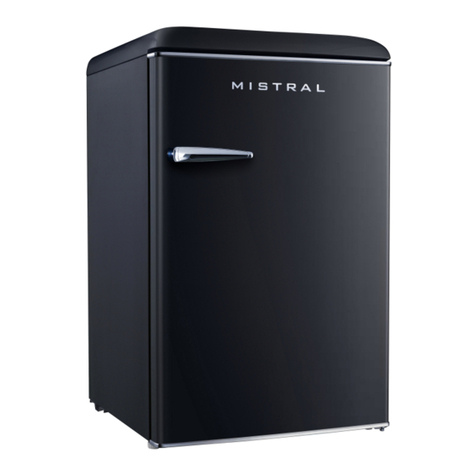 Mistral MBF117RB Operation instructions