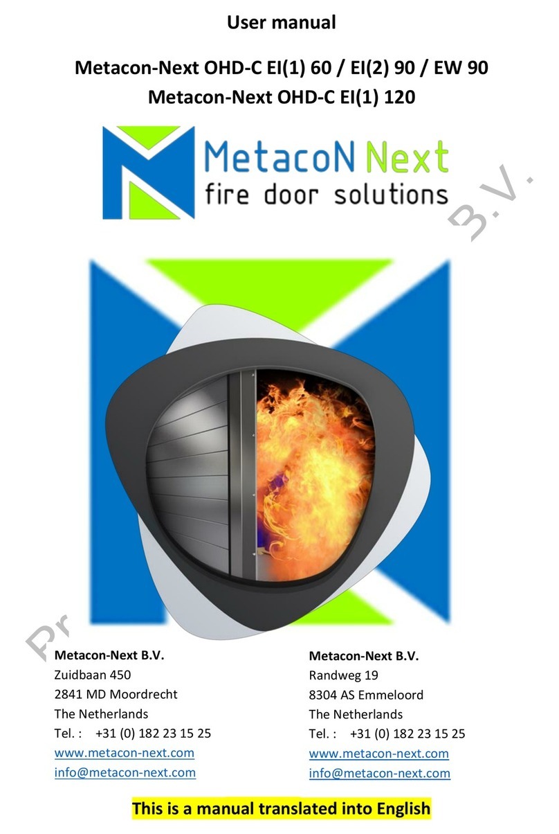 Metacon-Next OHD-C EI 60 user manual