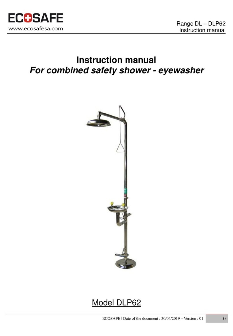 ECOSAFE DLP62 instruction manual