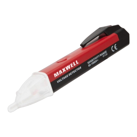 Maxwell Digital Multimeters 25818 user manual