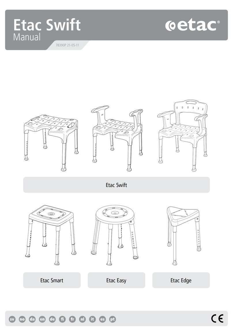 Etac Swift Assembly instructions