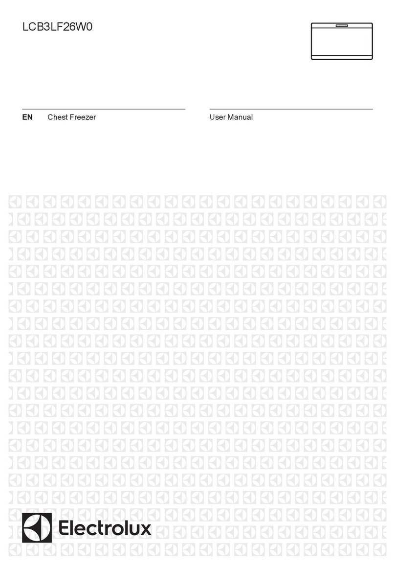 Electrolux LCB3LF26W0 user manual