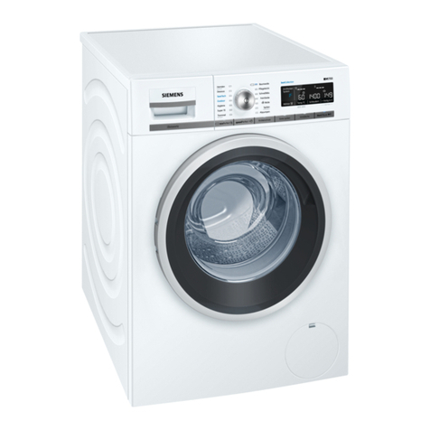Siemens WM14W5G2 Specification sheet