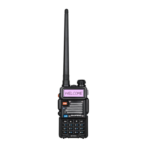 Baofeng BF-F8TD Operating instructions