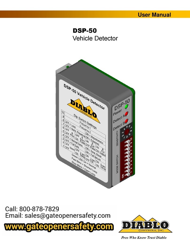 Diablo Controls DSP-50 user manual