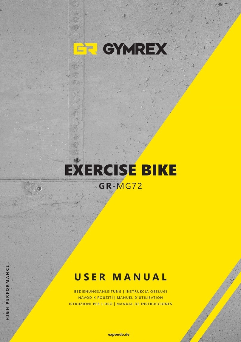 Gymrex GR-MG72 User manual