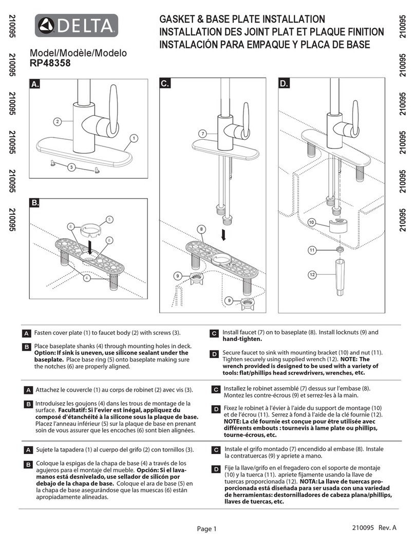 Delta RP48358 User manual