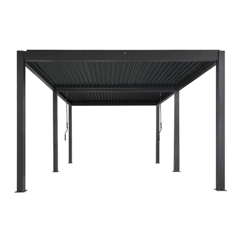 SUNS Rota 360x530cm Assembly instruction