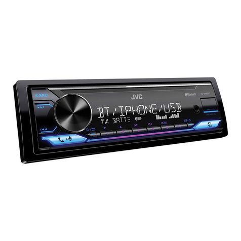 JVC KD-X482BT User manual JVC KD-X482BT User manual