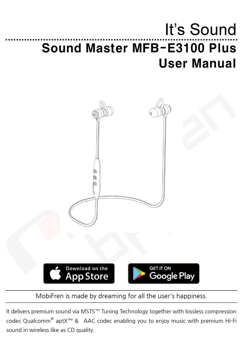 MobiFren Sound Master MFB-E3100 Plus User manual