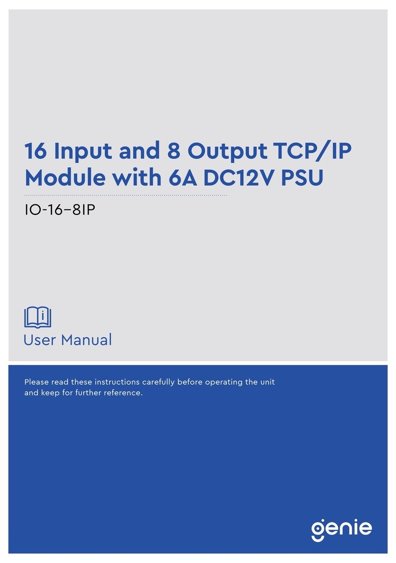 Genie IO-16-8IP user manual