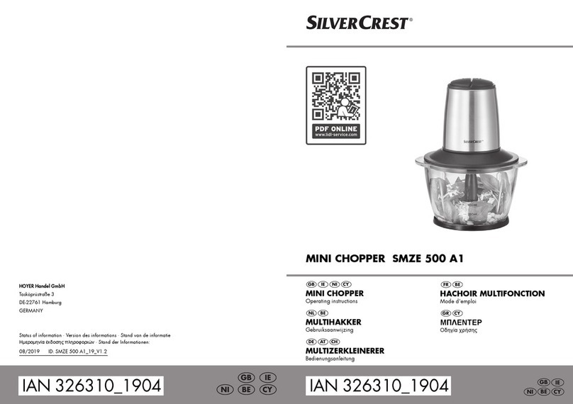 Silvercrest SMZE 500 A1 User manual