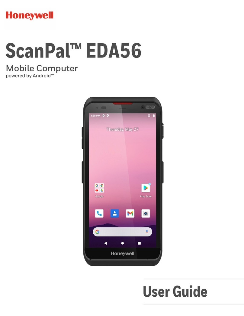 Honeywell ScanPal EDA56 User manual