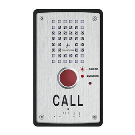Talkaphone VOIP-201C3 User manual