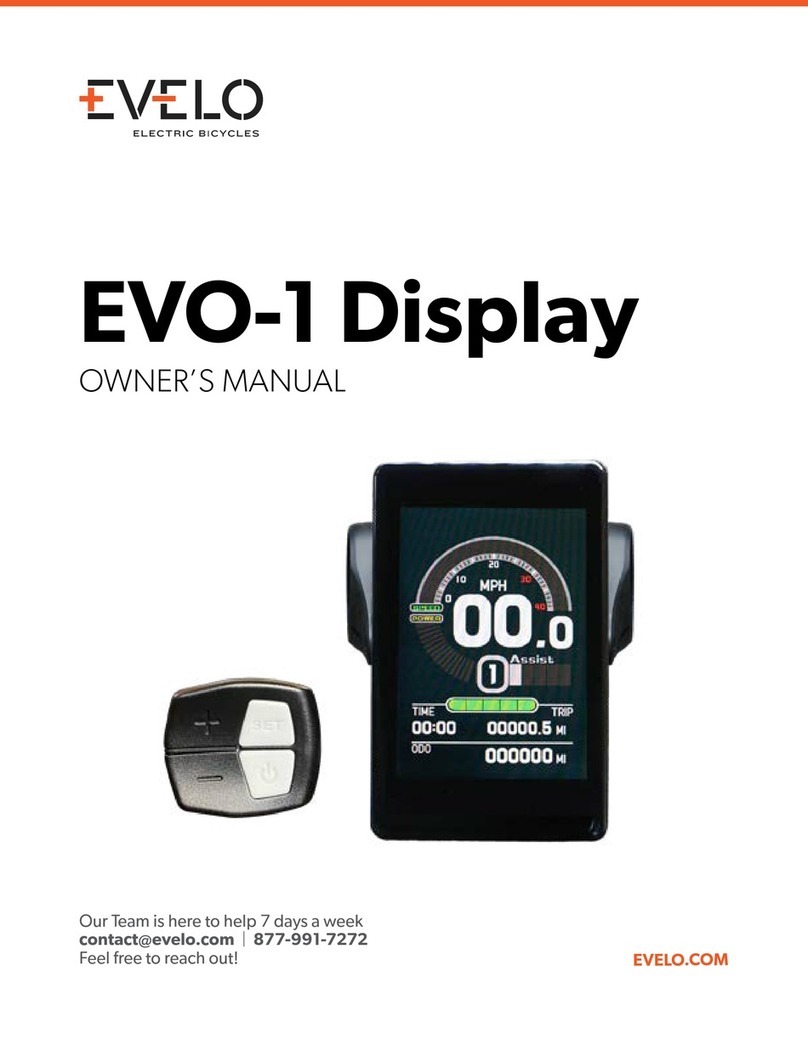 Evelo EVO-1 User manual