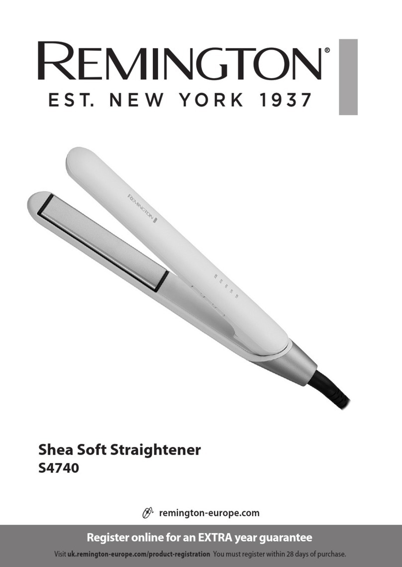 Remington Shea Soft S4740 User manual