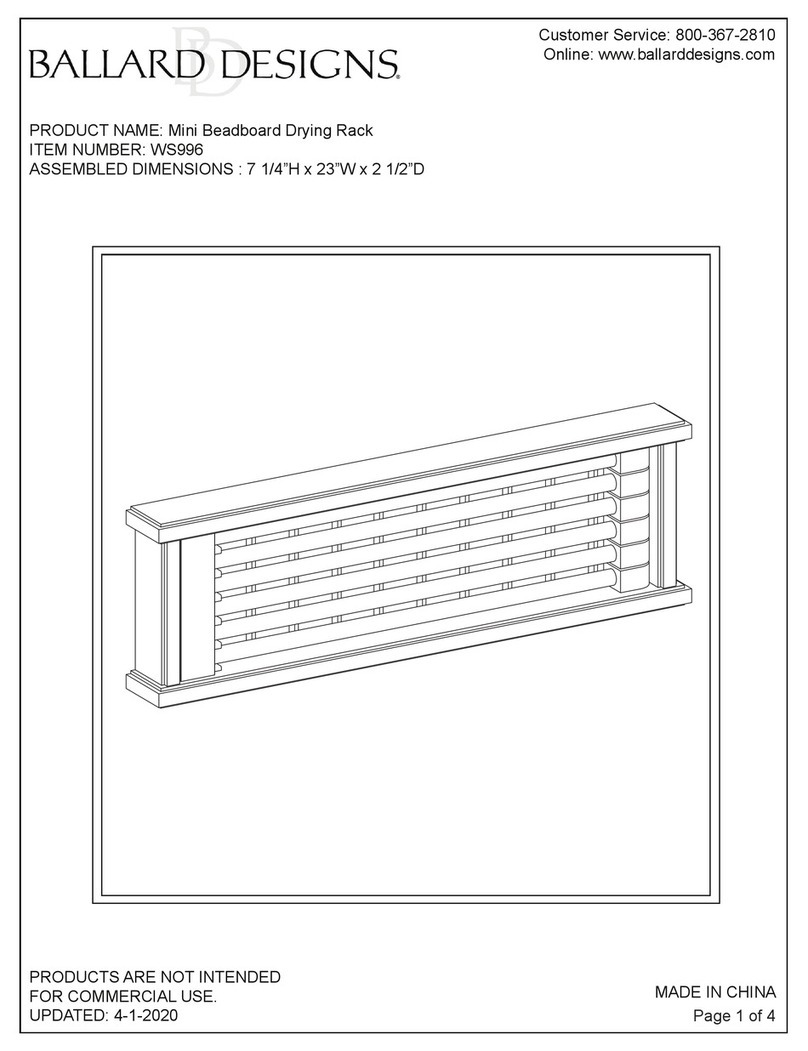 Ballard Designs WS996 User manual