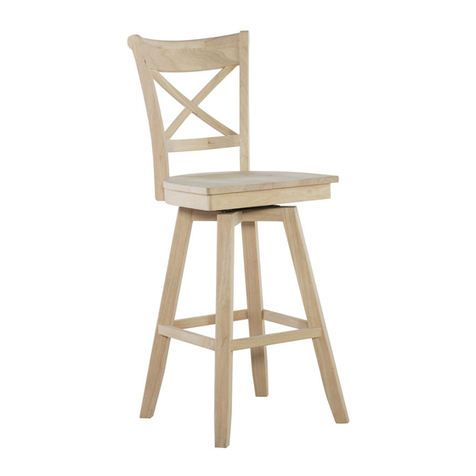Unfinished Furniture of Wilmington CHARLOTTE S-313SW Assembly instructions