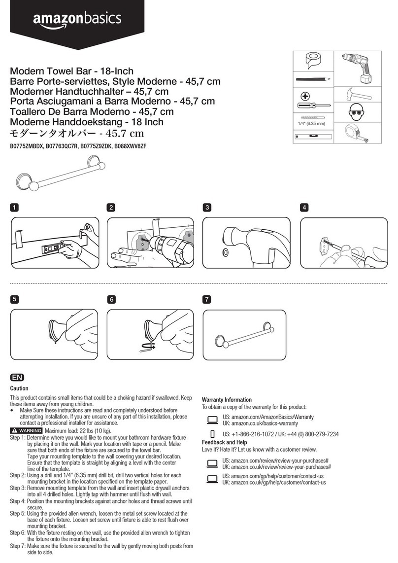 AmazonBasics B0775ZMBDX manual