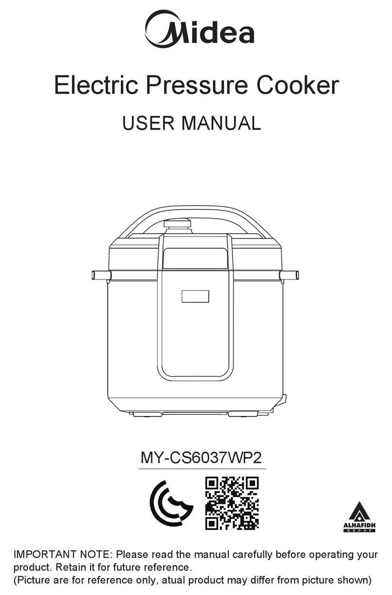 Midea MY-CS6037WP2 User manual