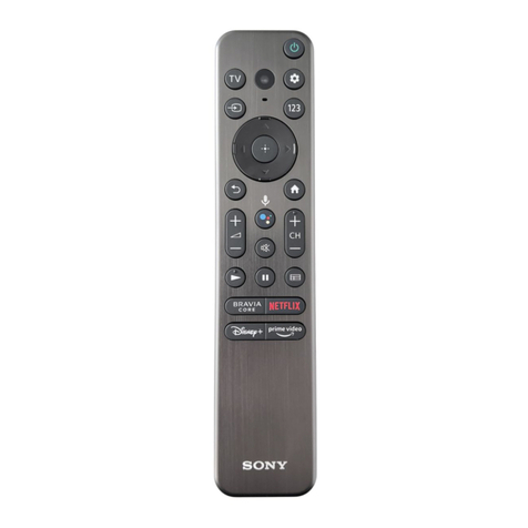 Sony RMF-TX900B User manual