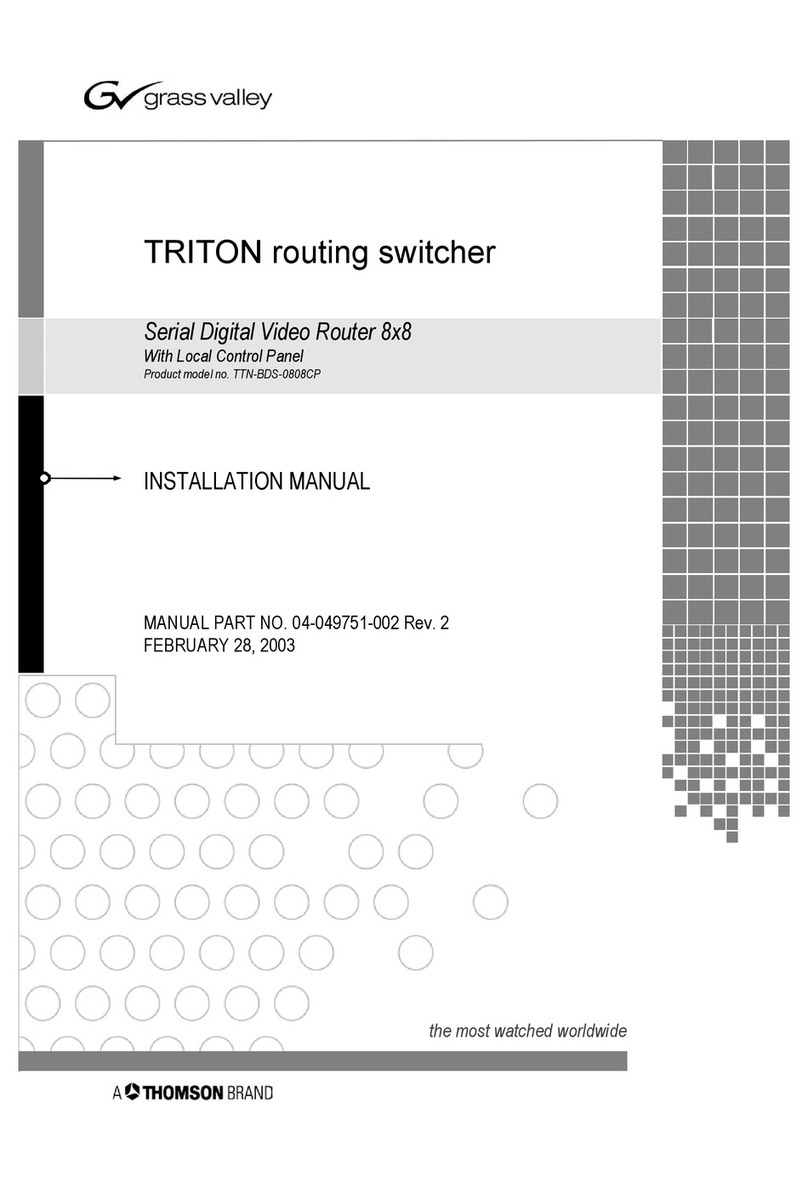 THOMSON TTN-BDS-0808CP User manual
