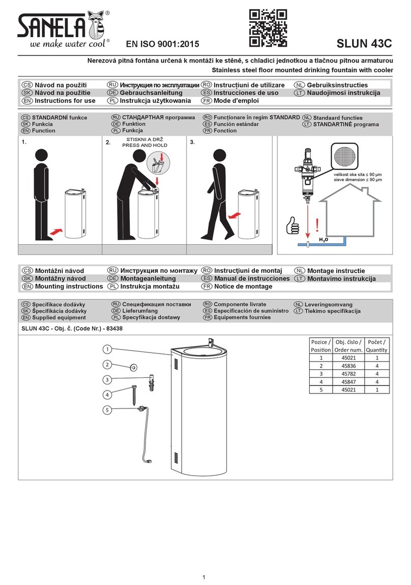 Sanela SLUN 43C Instructions for use Sanela SLUN 43C Instructions for use