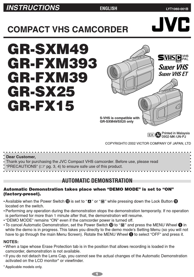 JVC GR-SXM49 User manual