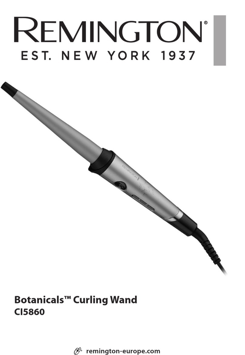 Remington Botanicals CI5860 manual