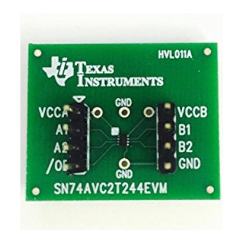 Texas Instruments SN74AVC2T244EVM User manual