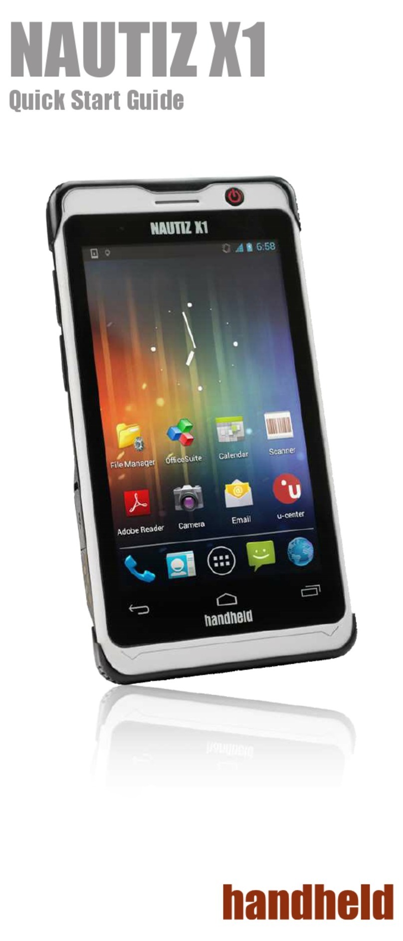 HandHeld NAUTIZ X1 User manual