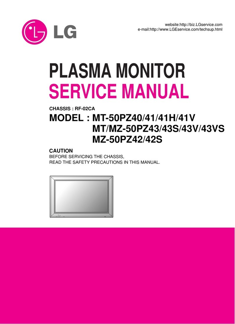 LG MT-50PZ40, MT-50PZ41, MT-50PZ4 User manual