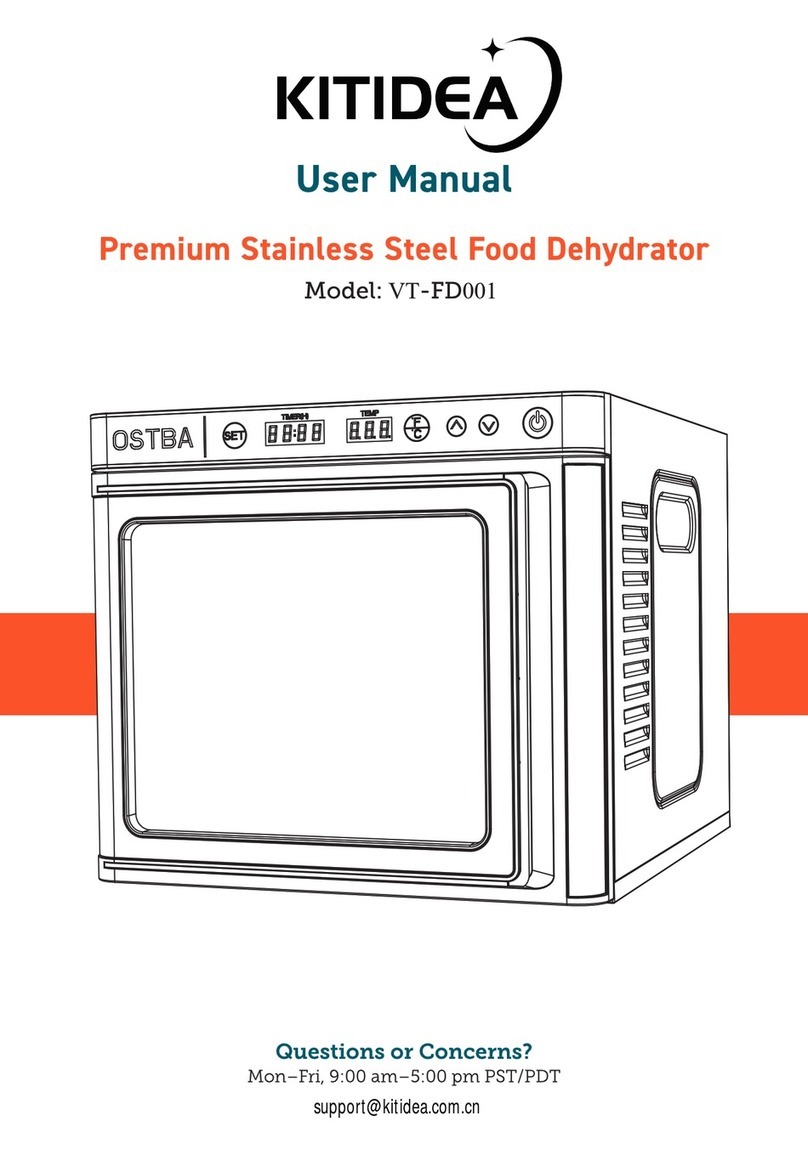 KITIDEA VT-FD001 user manual