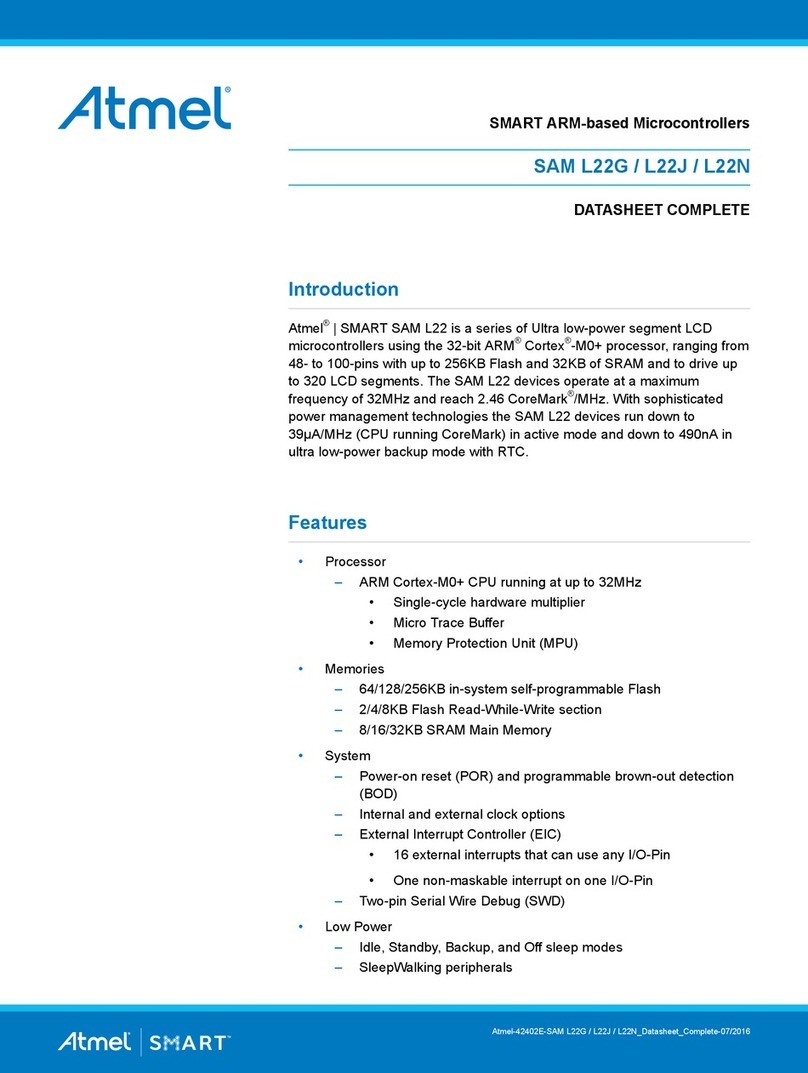 Atmel SAM L22G manual