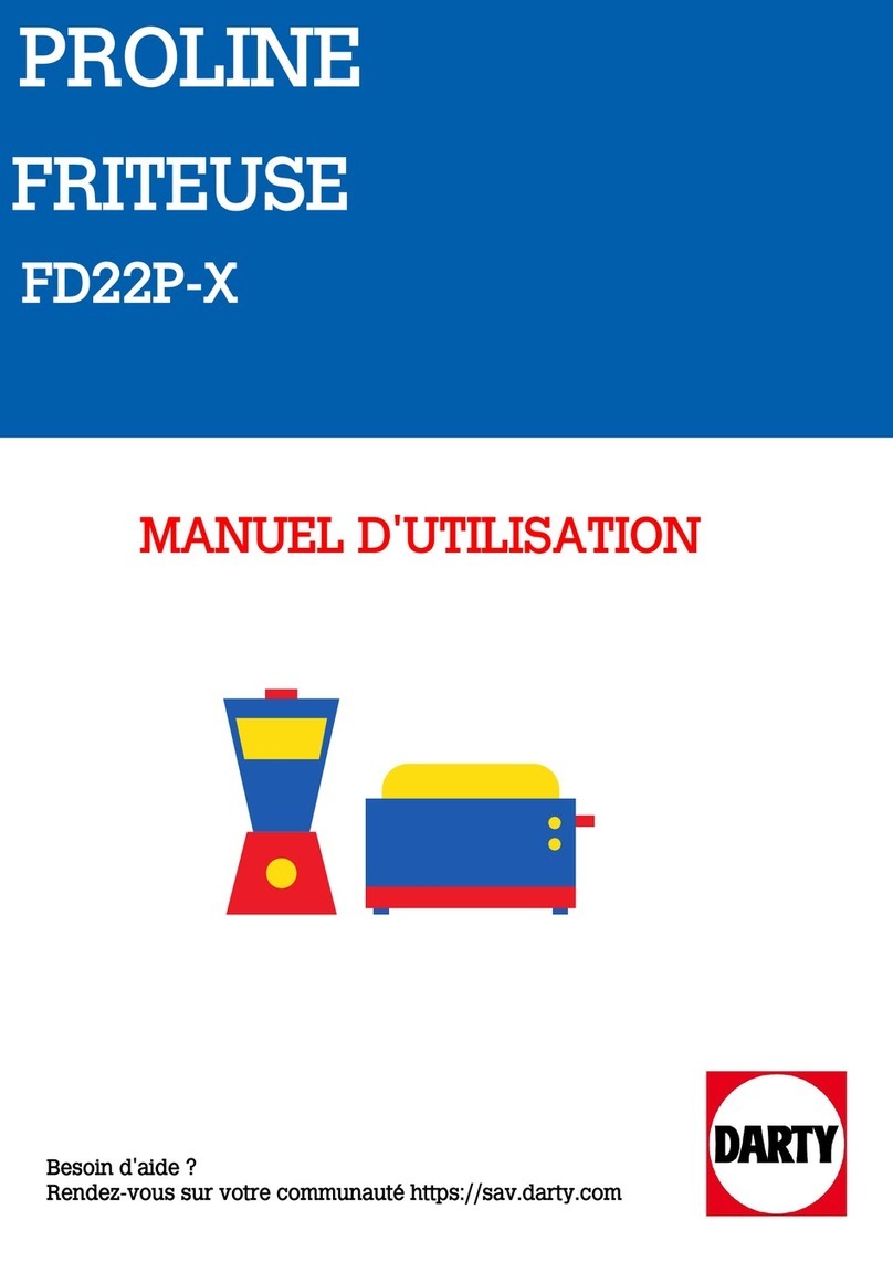 Proline FD22P-X operating instructions