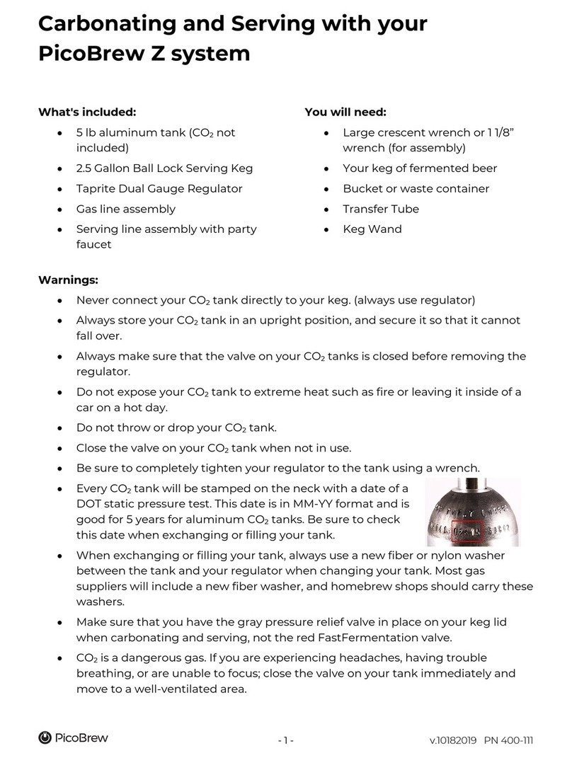 PicoBrew Z User manual