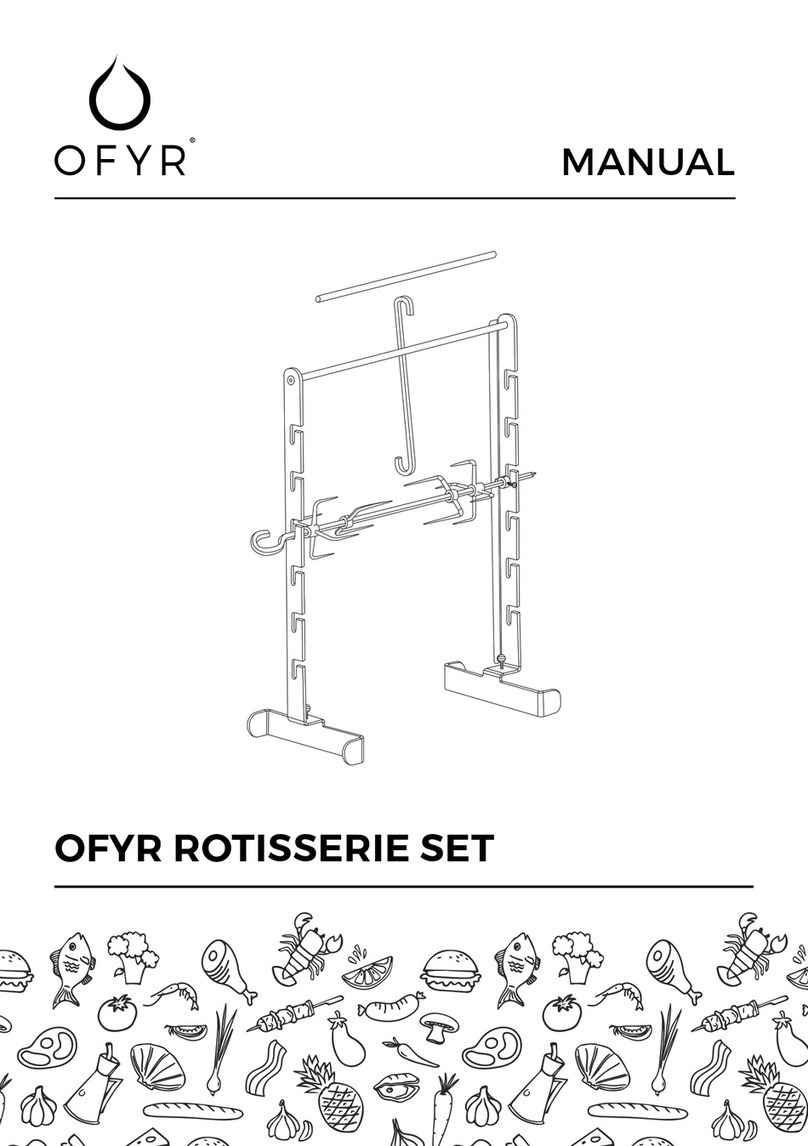 OFYR ROTISSERIE SET manual