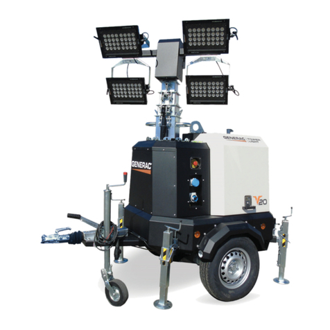 Generac Power Systems TOWER LIGHT V20 owner's manual