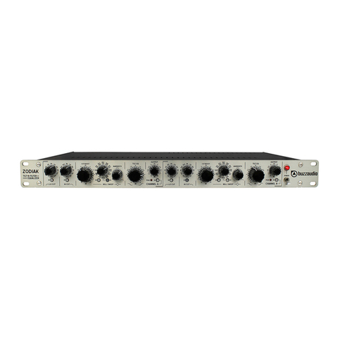 Buzzaudio Zodiak Tilt-n-Filter User manual