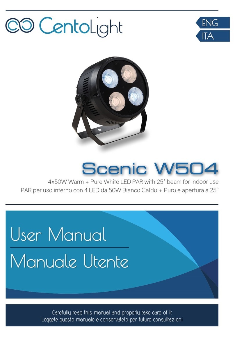 CentoLight Scenic W504 User manual