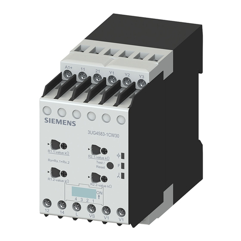 Siemens SIRIUS 3UG4583-1CW30 User manual