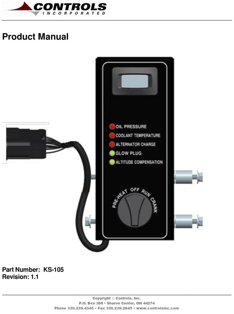 Controls KS-105 product manual