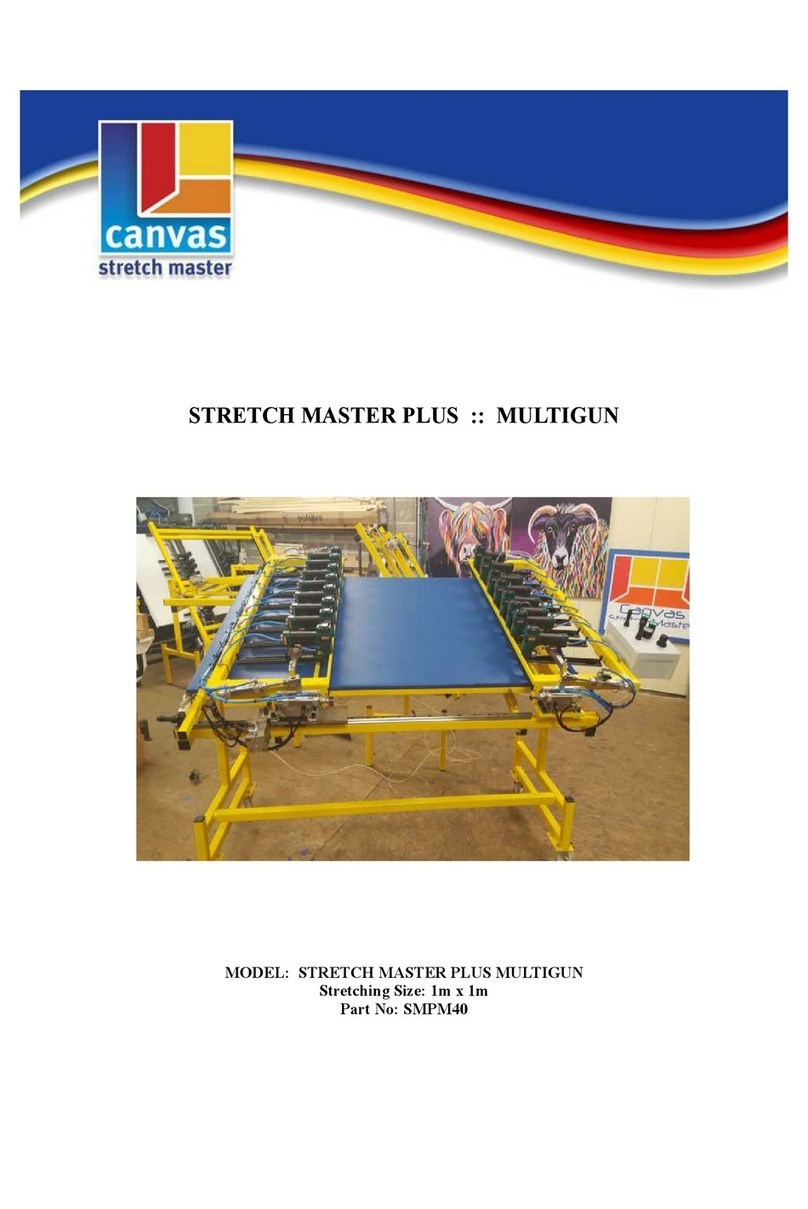 Canvas STRETCH MASTER PLUS MULTIGUN user guide