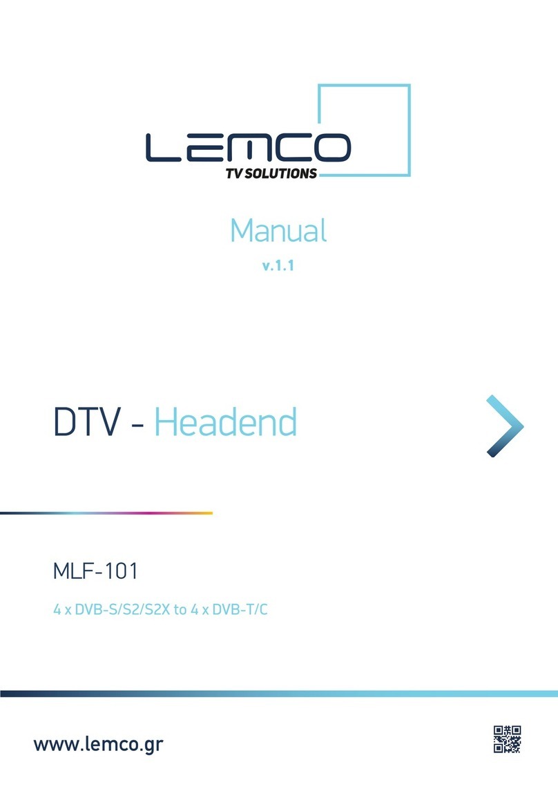 Lemco MLF-101 User manual