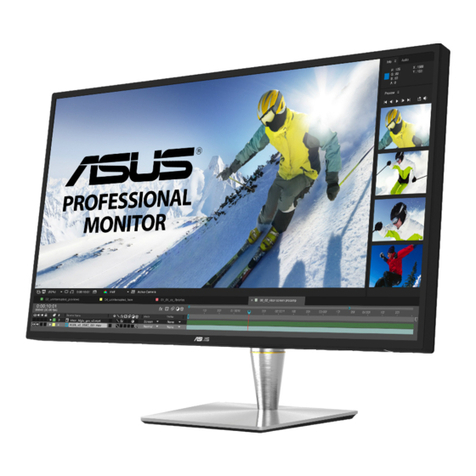 Asus PA32U Series Use and care manual